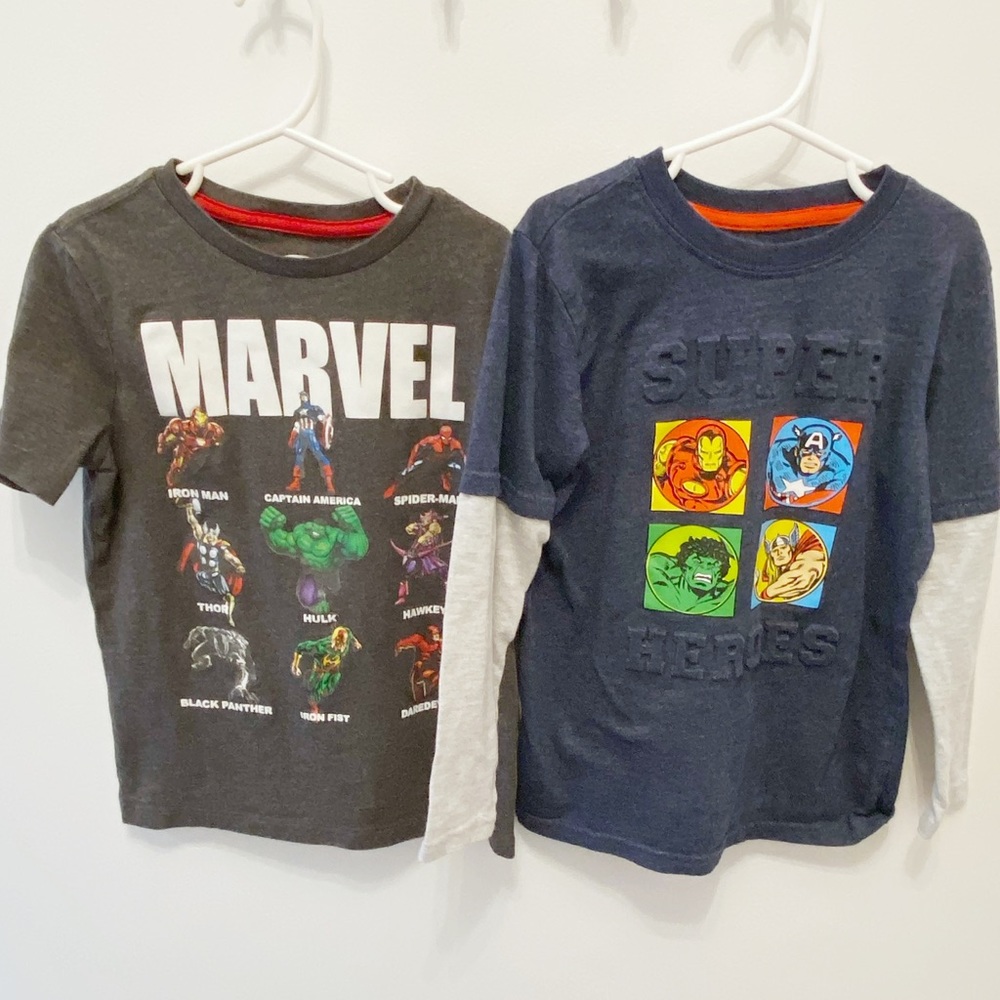 Marvel Avengers/Old Navy Boys Shirts Small (6-7)